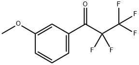 2,2,3,3,3-PENTAFLUORO-1-(3-METHOXYPHENYL)PROPAN-1-ONE 结构式