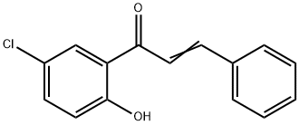 (E)-1-(5-CHLORO-2-HYDROXYPHENYL)-3-PHENYLPROP-2-EN-1-ONE 结构式