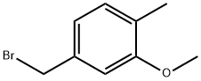 4-(溴甲基)-2-甲氧基-1-甲基苯 结构式