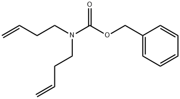 N-(3-丁烯-1-基)-N-CBZ-3-丁烯-1-胺 结构式