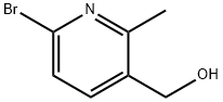 (6-溴-2-甲基-吡啶-3-基)-甲醇 结构式