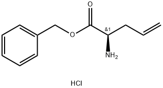 R-烯丙基甘氨酸苄酯盐酸盐 结构式