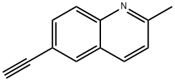 6-ethynyl-2-methylquinoline 结构式