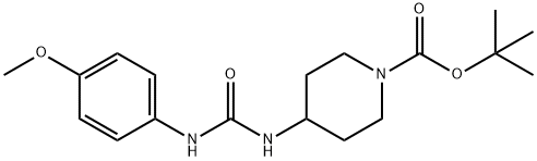 tert-Butyl 4-[3-(4-methoxyphenyl)ureido]piperidine-1-carboxylate