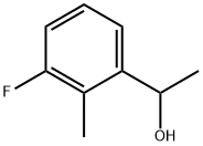 1-(3-氟-2-甲基苯基)乙-1-醇 结构式
