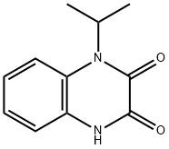 2,3-Quinoxalinedione,1,4-dihydro-1-(1-methylethyl)- 结构式