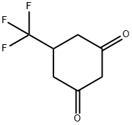 5-(TRIFLUOROMETHYL)CYCLOHEXANE-1,3-DIONE 结构式