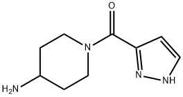 (4-Amino-piperidin-1-yl)-(1H-pyrazol-3-yl)-methanone