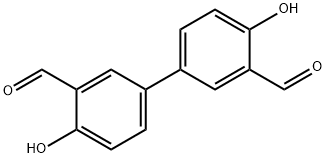 4,4'-二羟基-3,3'-乙二醛联苯 结构式