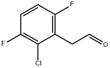 2-(2-CHLORO-3,6-DIFLUOROPHENYL)ACETALDEHYDE 结构式