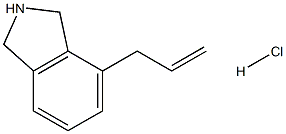 4-ALLYLISOINDOLINE HYDROCHLORIDE 结构式