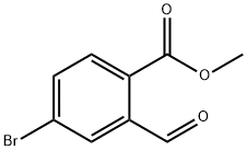 methyl 4-bromo-2-formylbenzoate 结构式