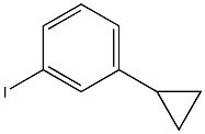 1-环丙基-3-碘苯 结构式