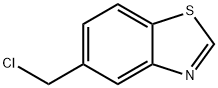 5-(CHLOROMETHYL)BENZO[D]THIAZOLE 结构式