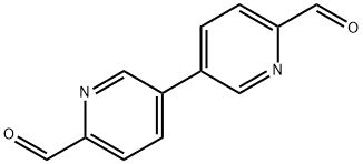 3,3'-联吡啶-6,6'-二甲醛 结构式