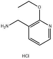 (2-乙氧基吡啶-3-基)甲胺二盐酸盐 结构式