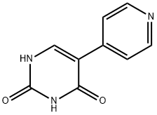 2,4(1H,3H)-Pyrimidinedione, 5-(4-pyridinyl)- 结构式