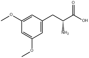 3,5-Dimethoxy-D-phenylalanine 结构式