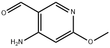 4-Amino-6-methoxy-pyridine-3-carbaldehyde 结构式