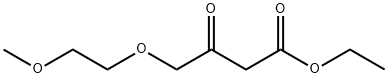 4-(2-甲氧基乙氧基)-3-氧代丁酸乙酯 结构式