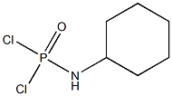 Phosphoramidic dichloride, N-cyclohexyl- 结构式