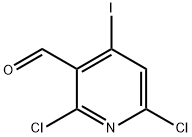 2,6-二氯-4-碘烟锡醛 结构式