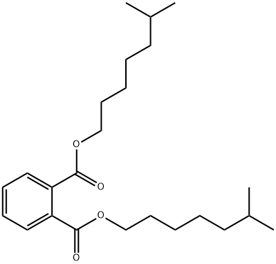 双邻苯二甲酸-6-甲基庚酯 结构式