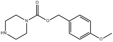 1-Piperazinecarboxylic acid, (4-methoxyphenyl)methyl ester