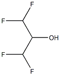 1,1,3,3-四氟-2-丙醇 结构式