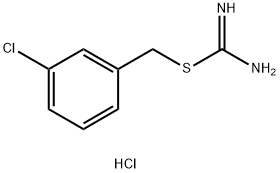 2-(3-Chlorobenzyl)-2-thiopseudourea hydrochloride 结构式