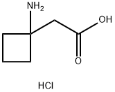 1-Aminocyclobutaneacetic acid HCl 结构式