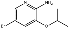 5-bromo-3-isopropoxypyridin-2-amine 结构式