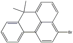 3-溴-7,7-二甲基苯并[D,E]蒽 结构式