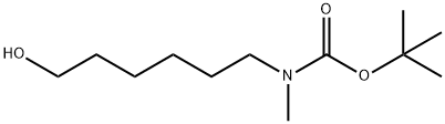 (6-羟基己基)(甲基)氨基甲酸叔丁酯 结构式