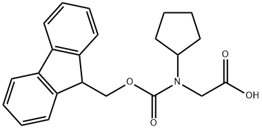 N-(((9H-芴-9-基)甲氧基)羰基)-N-环戊基甘氨酸CAS#: 1343040-07-2