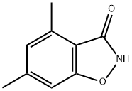 4,6-二甲基苯并[D]异噁唑-3-醇 结构式