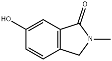 6-羟基-2-甲基异吲哚啉-1-酮 结构式