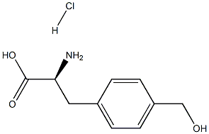 DL-4-羟甲基苯丙氨酸盐酸盐 结构式