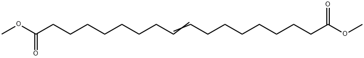 9-Octadecenedioic acid, dimethyl ester 结构式