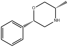 (2S,5S)-5-甲基-2-苯基吗啉 结构式