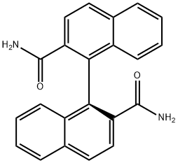 S-[1,1'-Binaphthalene]-2,2'-dicarboxamide 结构式