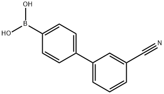 3-氰基联苯-4-硼酸 结构式