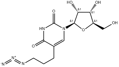 5-(3-Azidopropyl)uridine 结构式