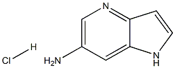 1H-pyrrolo[3,2-b]pyridin-6-amine hydrochloride 结构式