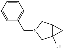 3-苄基-3-氮杂双环[3.1.0]己-1-醇 结构式