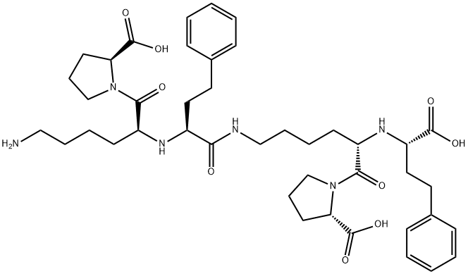 赖诺普利EP杂质G 结构式