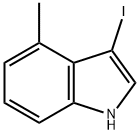 3碘4甲基吲哚 结构式