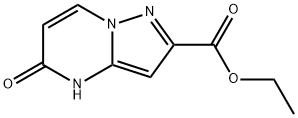 5-氧代-4,5-二氢吡唑并[1,5-A]嘧啶-2-羧酸乙酯 结构式