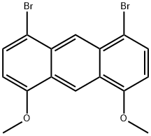 1,8-dibromo-4,5-dimethoxyanthracene 结构式