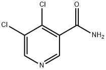 4,5-dichloronicotinamide 结构式